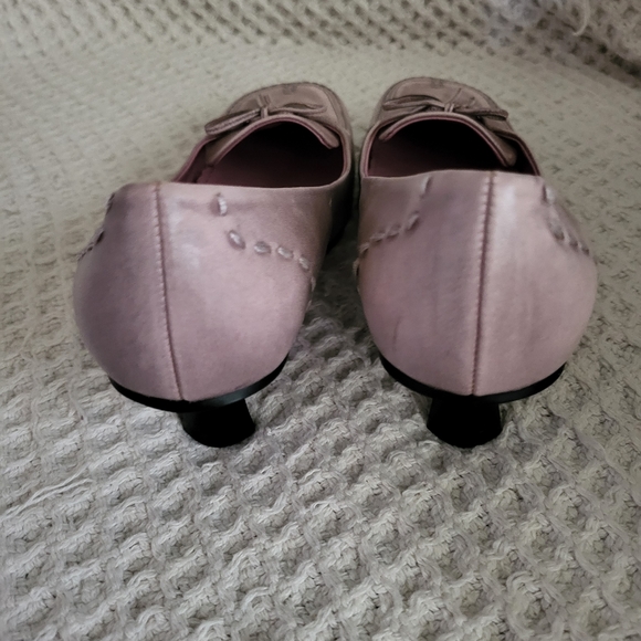 Spring Pink Chunky Heels - Picture 3 of 12